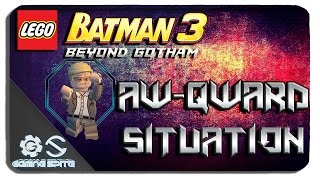 Lego Batman 3 Beyond Gotham  AwQward Situation  How To Save Adam West In Peril [upl. by Selinda]