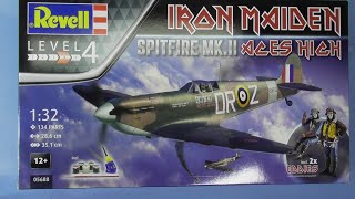 Sprue Review Revell 132 Iron Maiden Aces High Spitfire MkII [upl. by Helas]