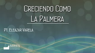 Creciendo como la Palmera con el Pastor Eleazar Varela [upl. by Nitsirc417]