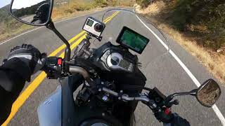 VStrom ride to Prescott to Yarnell AZ [upl. by Annohs]