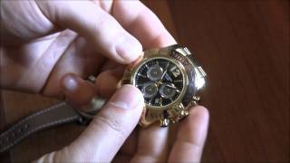 Glam Rock SoBe Tachymeter 44mm Watch Review [upl. by Noryt]