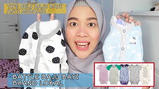 PERLENGKAPAN BAYI BARU LAHIR PENTING  TIPS MEMBELI BAJU BAYI NEWBORN [upl. by Nyladnarb]