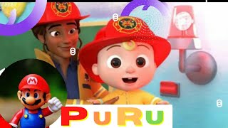 Fire Drill Song  PuRu  Nursery Rhymes [upl. by Areehs]