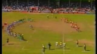 Samoa v Tonga Haka 1992 [upl. by Atalayah]