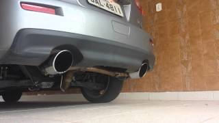 Lancer Sportback Ralliart  Borla Exhaust [upl. by Klos]