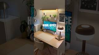 Home Office Makeover ✏️🛠️ makeover setup desksetup ikea [upl. by Prady]