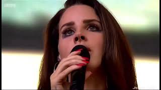 Lana Del Rey performs National Anthem  Glastonbury 2014  BBC [upl. by Iborian769]