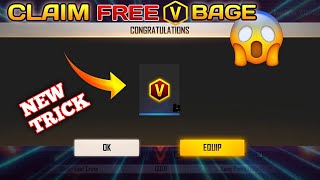 claim free V Bage garena free fire V Bage new code trick 💯 working [upl. by Fabrice]