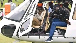 See how Kingpin Ngong Ngeno landed with a chopper in Style  Sema pesa kama njugu 💸💰💸 [upl. by Thanos89]