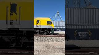 TRAINS AM22 Qube RL309 RL310 at Veitch rd Osborne S Australia 17924 [upl. by Meyers831]