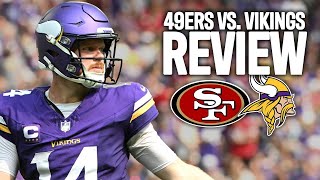 49ers vs Vikings Week 2 Game Review  PFF [upl. by Taam740]