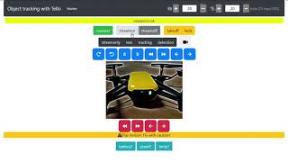 Object detection with Tello MobileNetSSD [upl. by Goldfinch100]