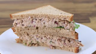 Healthy Tuna Sandwich Recipe [upl. by Aneleairam]