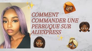 Je commande mes perruques sur Aliexpress pt2  Buy a wig on Aliexpress [upl. by Noillid457]