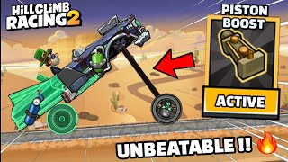 🔥PISTON BOOST  NITRO IS UNBEATABLE IN HILL CLIMB RACING 2 [upl. by Retxab]