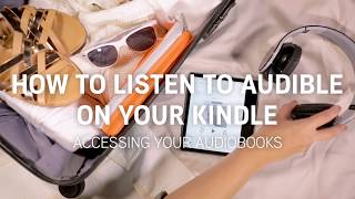 How to Simple Steps to Access and Listen to Audible Audiobooks Using Your Kindle [upl. by Bough]