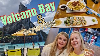 Volcano bay and a meal in the Cowifsh [upl. by Sylado]