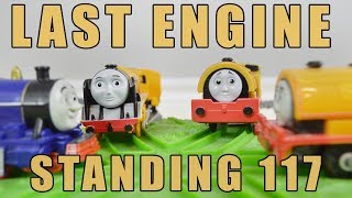 The Last Engine Standing 117 Demolition Derby TrackMaster Thomas [upl. by Wendalyn591]