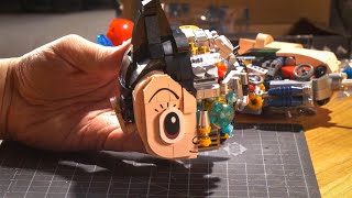 Lets Build Astro Boy Mechanical Clear Brick Kit [upl. by Bernj]