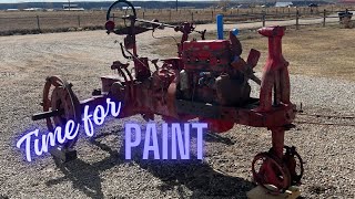 Farmall M Ep6 My First Time Painting a Tractor How Hard Can It Be [upl. by Hesky898]