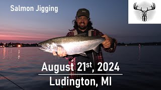 Ludington Salmon Jigging [upl. by Aleece]