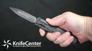 Microtech 2271T Dirac Delta Tactical AUTO OTF Knife [upl. by An]