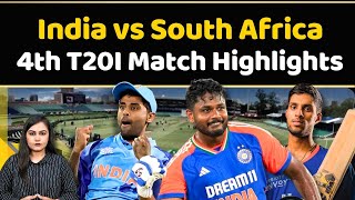 IND vs SA India vs South Africa 4th T20I Match Full Highlights  Cricket [upl. by Eenttirb]