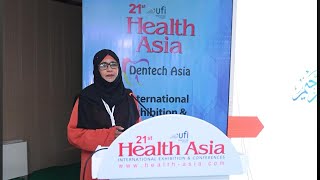 Abida Faisal  Seminar on Radiology in Oncology  21st Health Asia [upl. by Kohl]