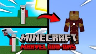 Best Marvel Addons For mcpe [upl. by Leoy667]