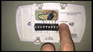 How To Install A Thermostat  Quick and Easy [upl. by Ahker]