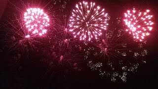 Höhenfeuerwerk Hennigsdorfer Festmeile 2016 [upl. by Barabas540]