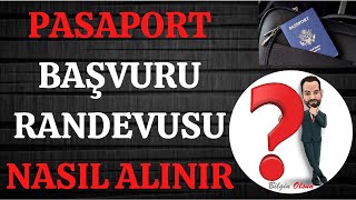 PASAPORT BAŞVURU RANDEVUSU  NASIL ALINIR  E DEVLET [upl. by Heiner]