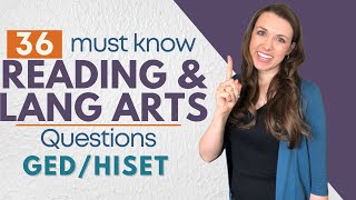 GEDHiSET Reading Questions that you Need to Know [upl. by Suolevram444]