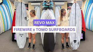 Firewire REVO MAX by Tomo Surfboards  Step up Twin Fin  Performance Mid Length Surfboard review [upl. by Anjali965]