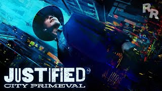 GUNS DRAWN Raylan Keeps His Cool  Justified City Primeval [upl. by Kristofer]