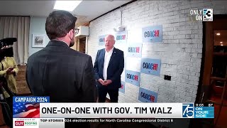 WBTV exclusive 1on1 interview with Governor Nick Walz [upl. by Schaaff602]