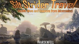 ESO  How to Silt Strider BalmoraBoat Travel Gnisis to Sadrith Mora [upl. by Aihsia]