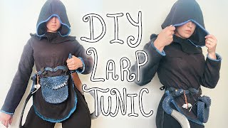 Making a LARPFantasy Tunic for my new rogue character [upl. by Vedette]