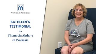 Kathleens testimonial on Thymosin Alpha1 amp Psoriasis [upl. by Batsheva]