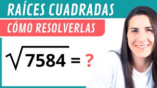 Cómo RESOLVER RAÍCES CUADRADAS ✅ [upl. by Coop]