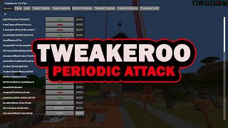 Tweakeroo Periodic Attack  Minecraft Mod Tutorial [upl. by Ieluuk]