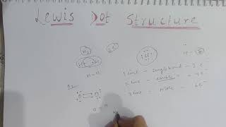 Trick To Draw Lewis Dot Structure Lewis Dot Structure Chemical Bonding Class11 In 5 Minutes [upl. by Marchese]