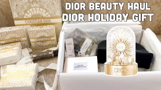 Dior Beauty Privé Platinum Holiday Gift SNOW GLOBE  Dior Beauty Haul amp Dior Beauty Codes [upl. by Leif]