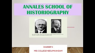 Annales historiography Beginning [upl. by Eelarak]