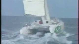 Outremer 50 quotSamsaraquot Sailing at 18 Knots [upl. by Radbourne]