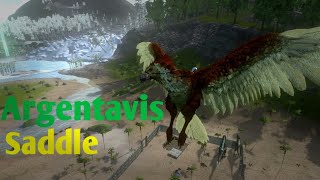 Unicorn and my sad story  and Argentavis saddle  ark mobile gameplay [upl. by Allys]