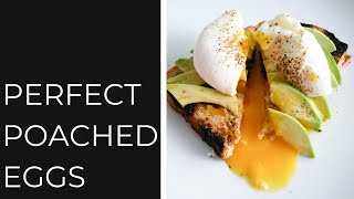 HOW TO POACH EGGS  Perfect Every Time [upl. by Lebanna]