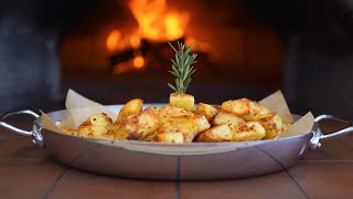 Ep 31 Roasted Potatoes from the Wood Fired Oven [upl. by Fen]