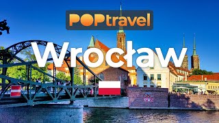 WROCLAW Poland 🇵🇱 Ostrów Tumski City Center to Wroclavia  4K 60fps UHD [upl. by Arette]