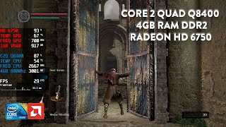 Dark Souls Remastered  Core 2 Quad Q8400  4GB DDR2  HD 6750 [upl. by Nawram]